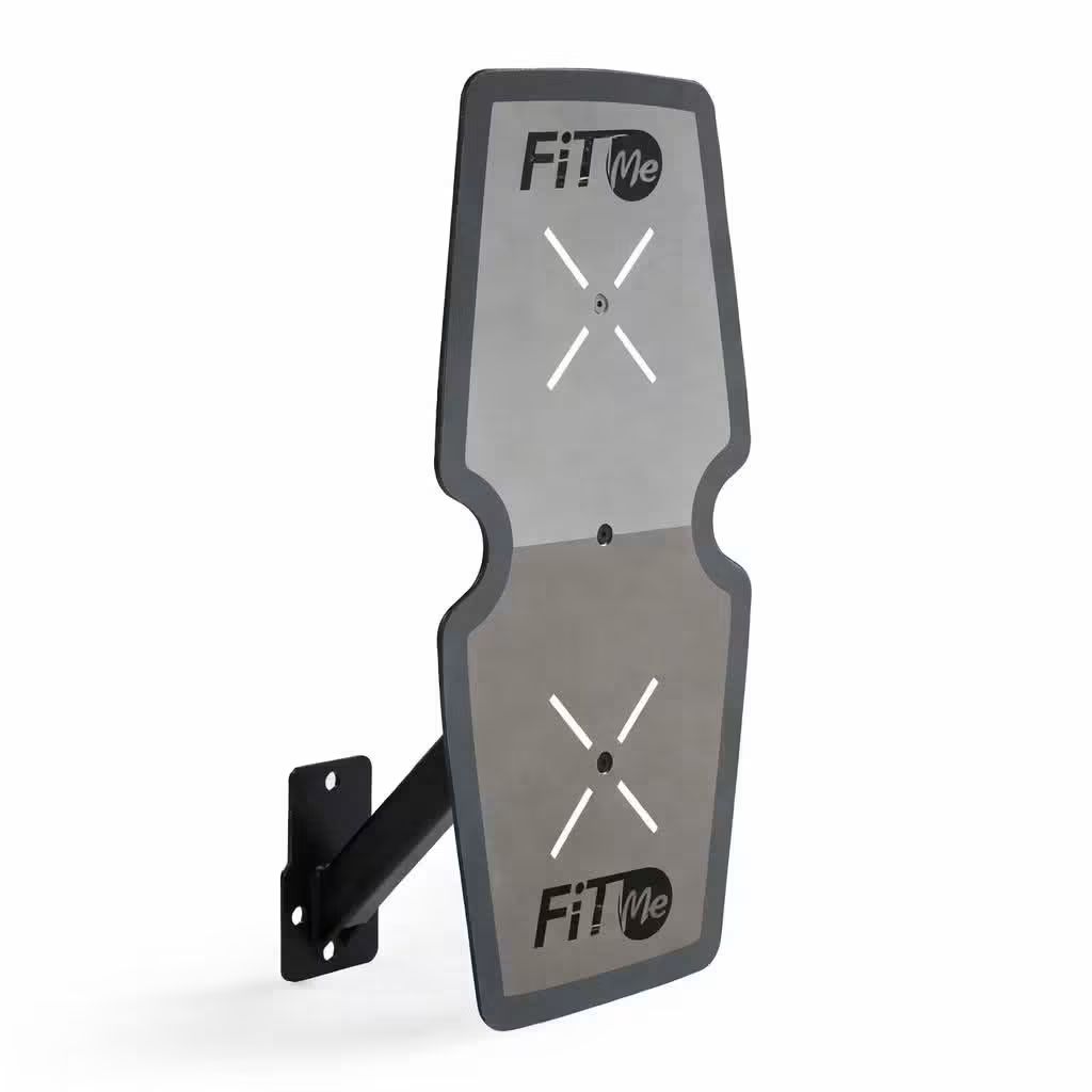 Wall-mounted FitMe dual-height wall ball target